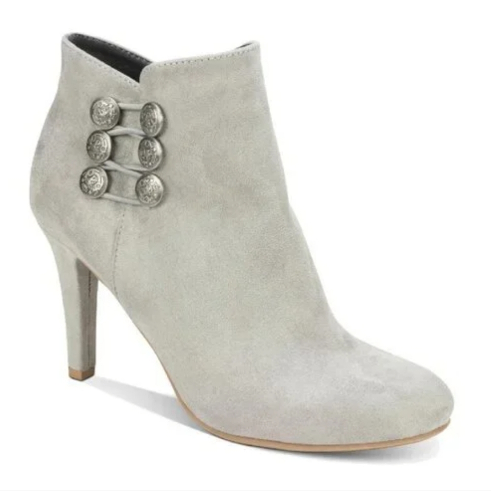 RIALTO Womens Cairo Fabric Closed Toe Ankle Fashion Suede Boots, Size 9M
